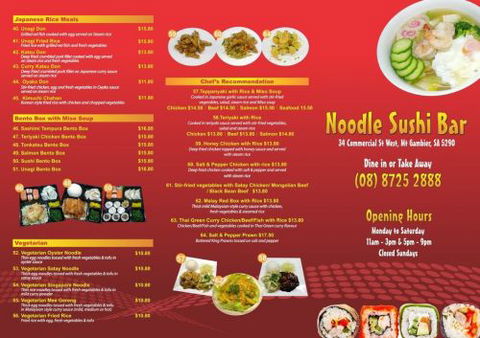 Noodle Sushi Bar Mount Gambier - Restaurants Sydney 1