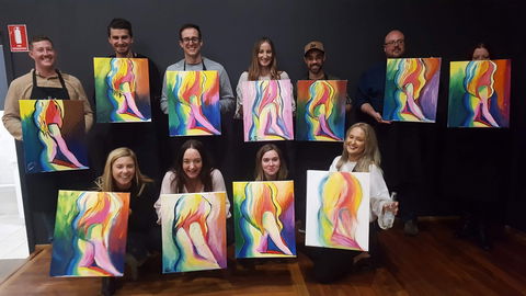 Paint And Sip Experience - Restaurants Sydney 1