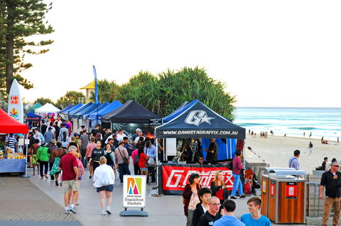 Surfers Paradise Beachfront Markets - Restaurants Sydney 1