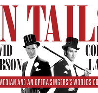 David Hobson and Colin Lane In Tails - Restaurants Sydney