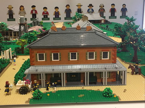 Rouse Hill House And Farm In Lego Bricks - Restaurants Sydney 0