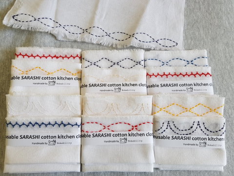 Online Live Streaming Class: Make A Sashiko Reusable Kitchen Cloth - Restaurants Sydney 0