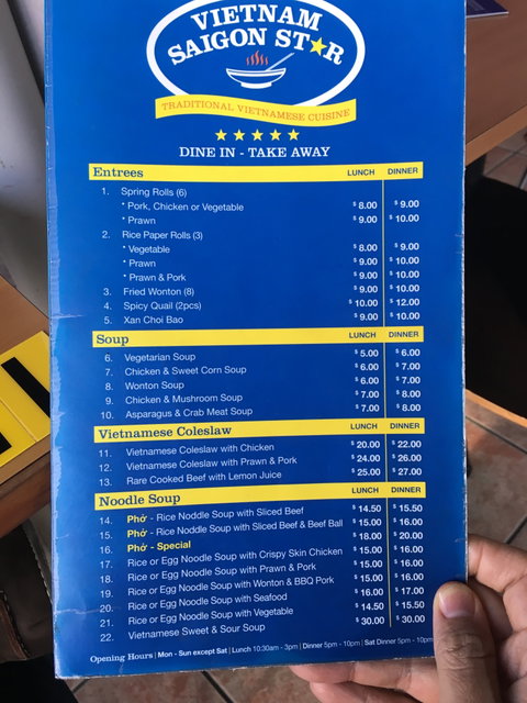 Vietnamese Saigon Star - Restaurants Sydney 19