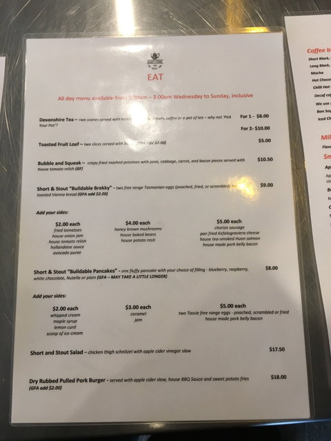 Short & Stout Cafe - Restaurants Sydney 3