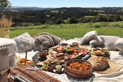 A picnic in Byron Bay