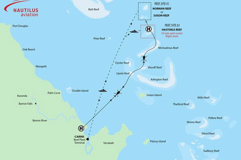 Great Barrier Reef Scenic Helicopter Tour And Cruise From Cairns - Restaurants Sydney 4