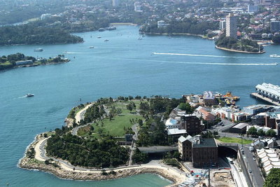 Eastern Suburbs of Sydney Woolloomooloo and Barangaroo