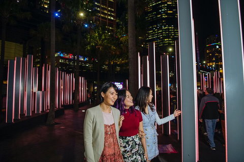 Walk The Lights â€”Â A VIVID Festival Walking Tour - Restaurants Sydney 3