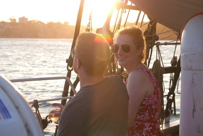 Sydney Harbour Tall Ship Wine  Canapes Evening Cruise